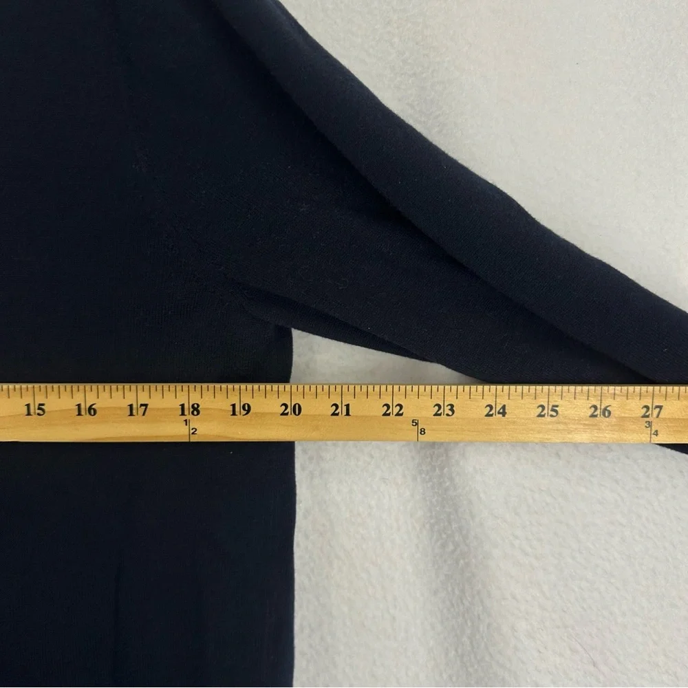 Tommy Hilfiger Quarter Zip Sweater Mens Medium‎ Navy Blue